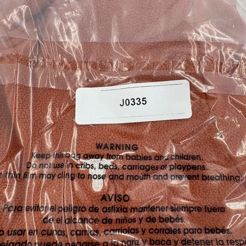 Vintage Nike Team Texas Longhorns Fleece Jacket Full Zip Womens Small S Orange‎